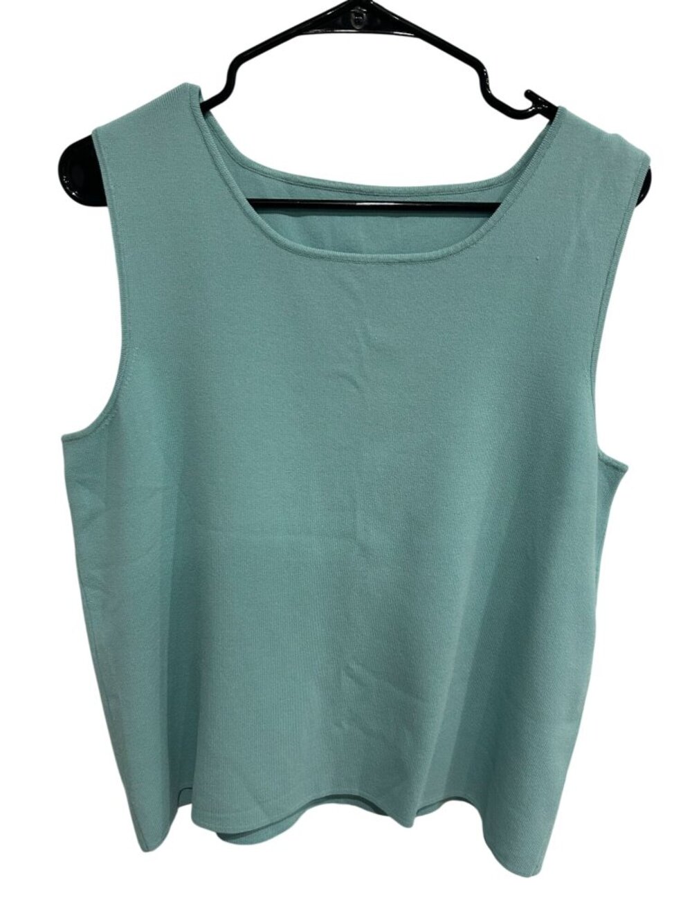 Mint Green Medium Sleeveless Tank Top Comfortable Minimalist Calmcore